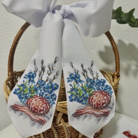Бантик  яйце, котики, квіти